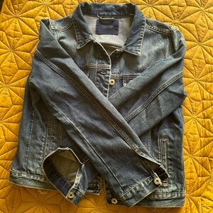 Scotch & Soda Pleated Denim Jacket